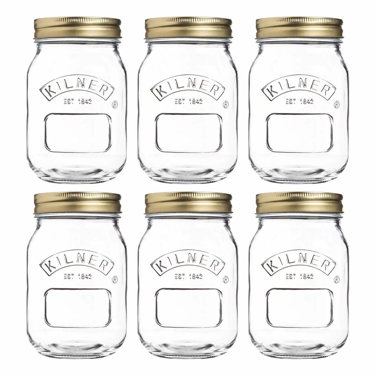 Kilner Canning Jars (Set Of 6) | 17oz