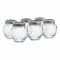 Kilner 13.5oz Fruit Jars (Set Of 6) | Strawberry Jars