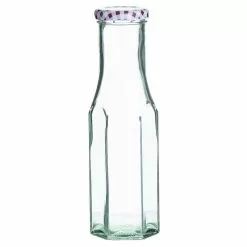 Kilner Twist Top Hexagonal Bottle (Red) | 9.5oz
