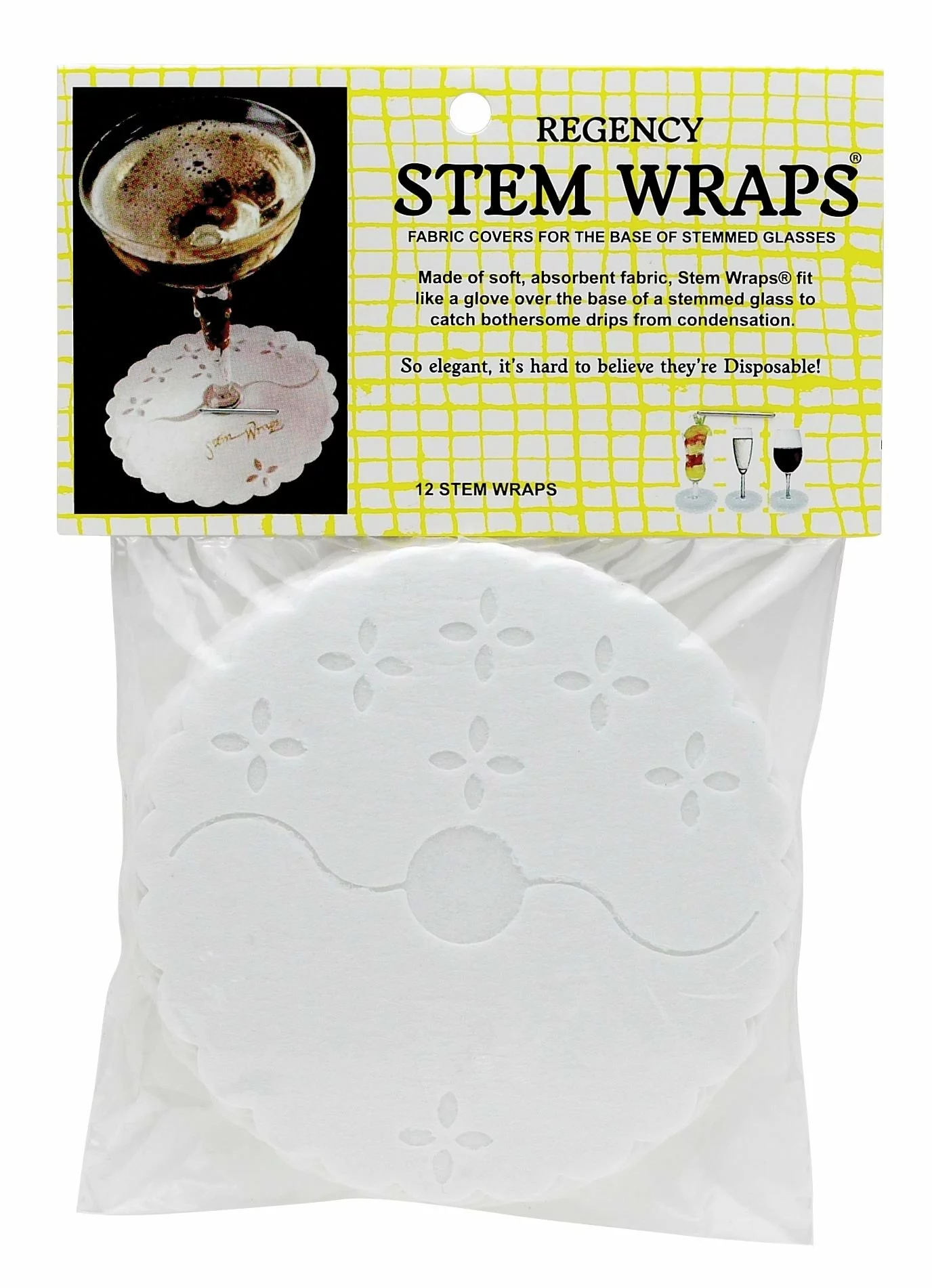 Harold Import Company Wine Glass Stem Wrap Pack Of 12 - Image 2