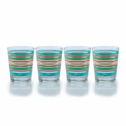 Fiesta® 15oz Double Old Fashioned Glasses (Set Of 4) | Rainbow Radiance