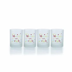 Fiesta® 14oz Double Old Fashioned Glasses (Set Of 4) | Merry & Bright