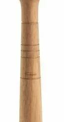 Trudeau Cocktail Muddler With Leather Strap | Acacia Wood