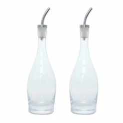 Fortessa D&V Timo 16oz Glass Oil/Vinegar Cruet Set
