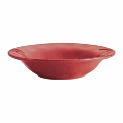 Rachael Ray Cucina Collection 10" Round Serving Bowl | Cranberry Red