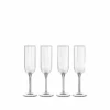 Luigi Bormioli Bach Flute 7oz Glass | Set Of 4