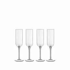 Luigi Bormioli Bach Flute 7oz Glass | Set Of 4