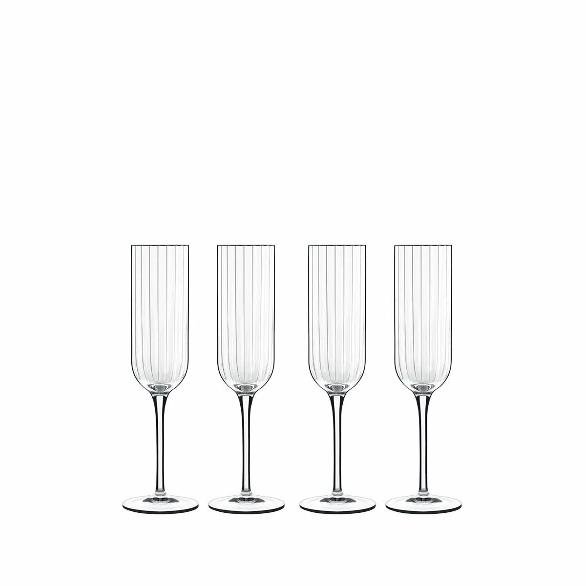 Luigi Bormioli Bach Flute 7oz Glass | Set Of 4