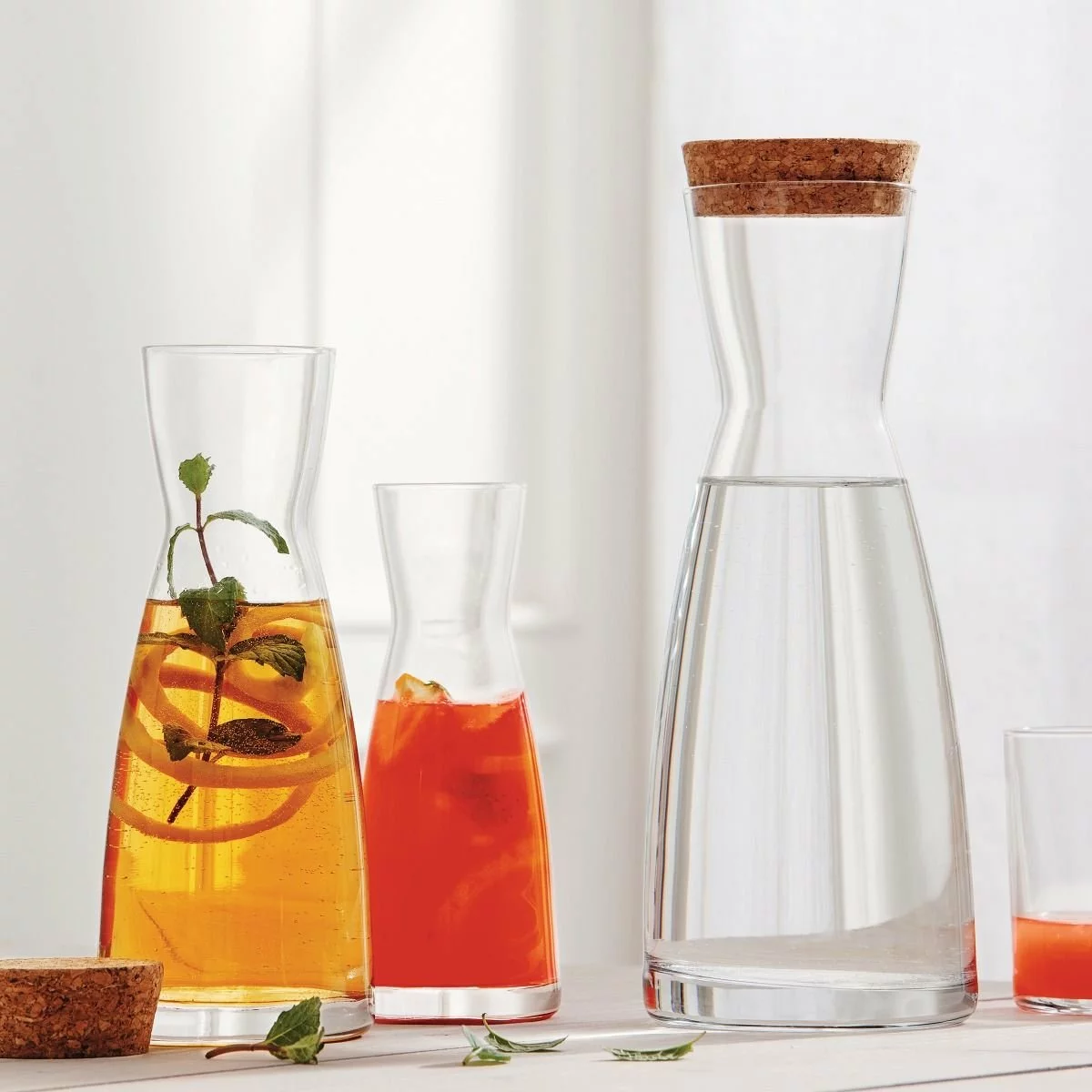 Bormioli Rocco 0.5L Ypsilon Cork Top Carafe - Image 3