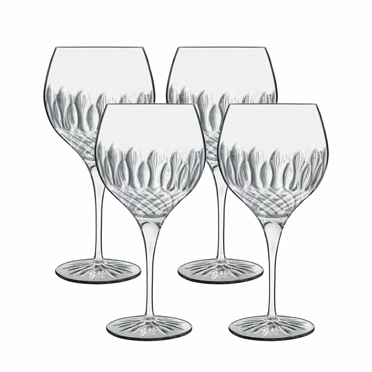 Luigi Bormioli Diamante Gin 22oz Glass | Set Of 4