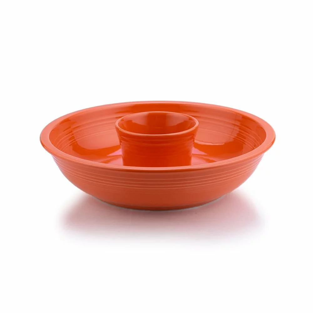 Fiesta® 2-Piece Chip & Dip Set | Poppy