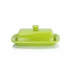 Fiesta® Extra Large Covered Butter Dish | Lemongrass