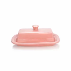 Fiesta® Extra Large Covered Butter Dish | Peony