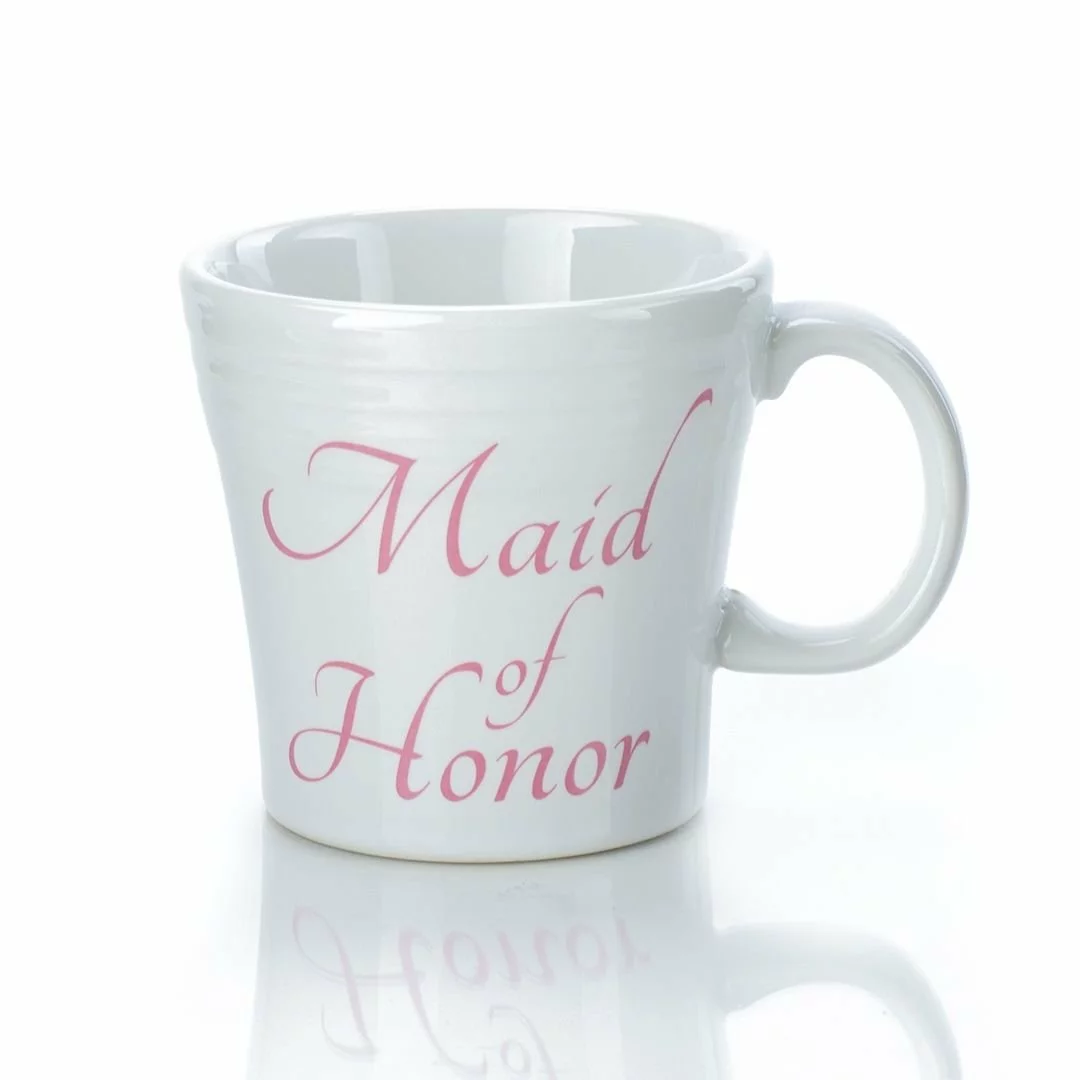 Fiesta® 15oz Tapered Mug | Bridal Collection "Maid Of Honor"