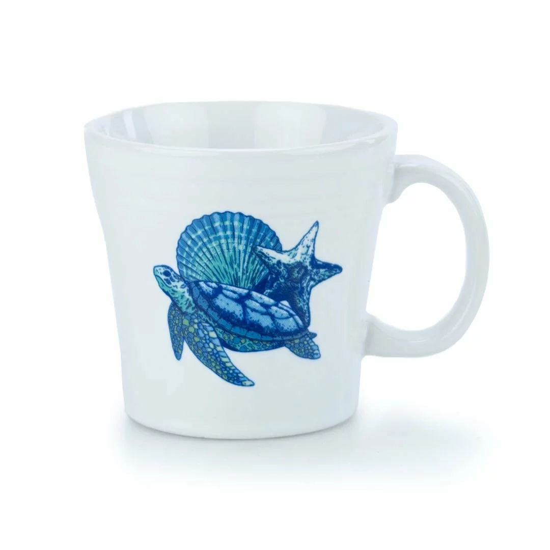 Fiesta® 15oz Tapered Mug | Coastal Turtle