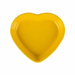 Fiesta® 26oz Large Heart Bowl | Daffodil