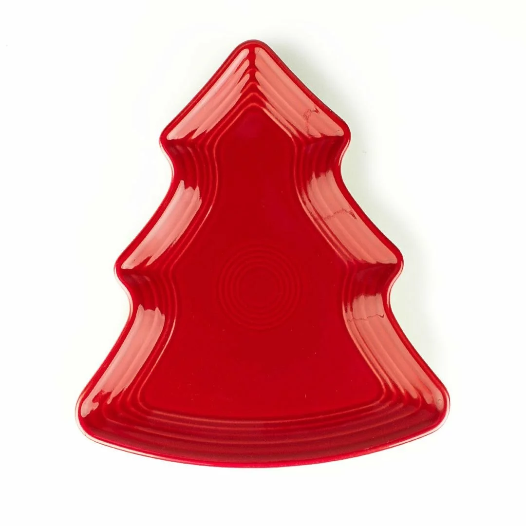 Fiesta® Tree Plate | Scarlet