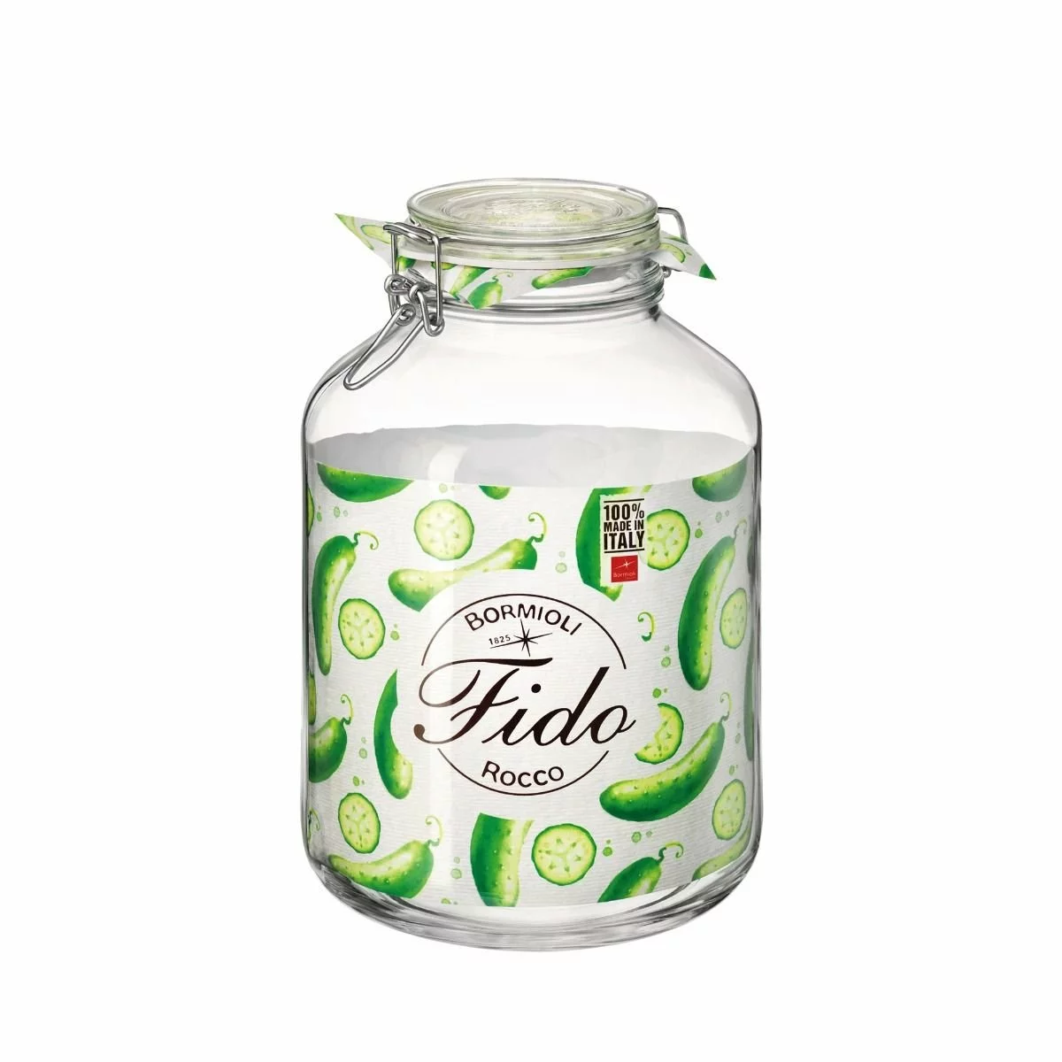 Bormioli Rocco 4.67L Swing Top Fido Glass Jar - Image 2