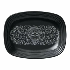 Fiesta® 11.75" Rectangular Platter | Skull And Vine