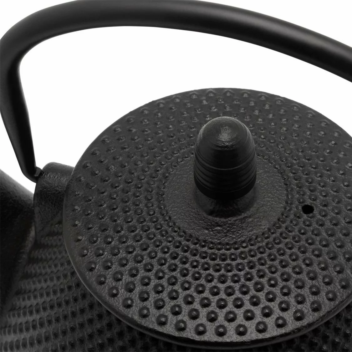 Bredemeijer 34oz Wuhan Cast Iron Teapot | Black - Image 2