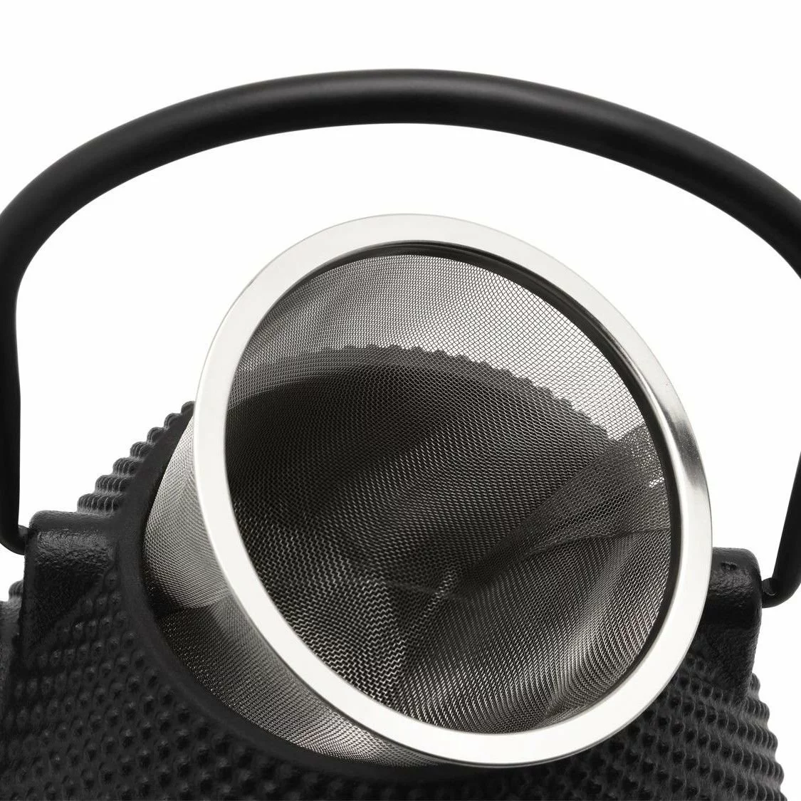 Bredemeijer 34oz Wuhan Cast Iron Teapot | Black - Image 3