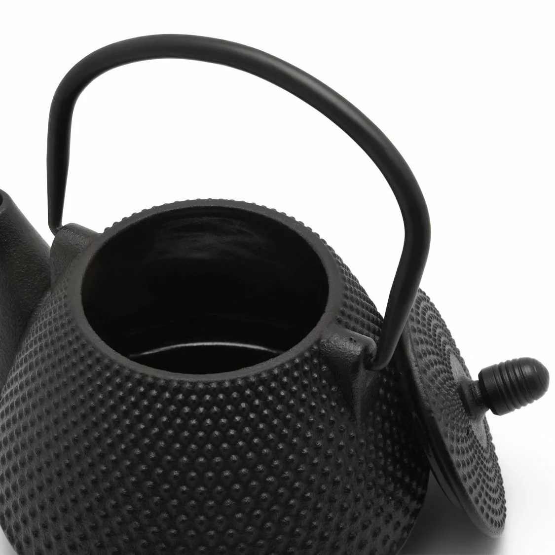 Bredemeijer 34oz Wuhan Cast Iron Teapot | Black - Image 4