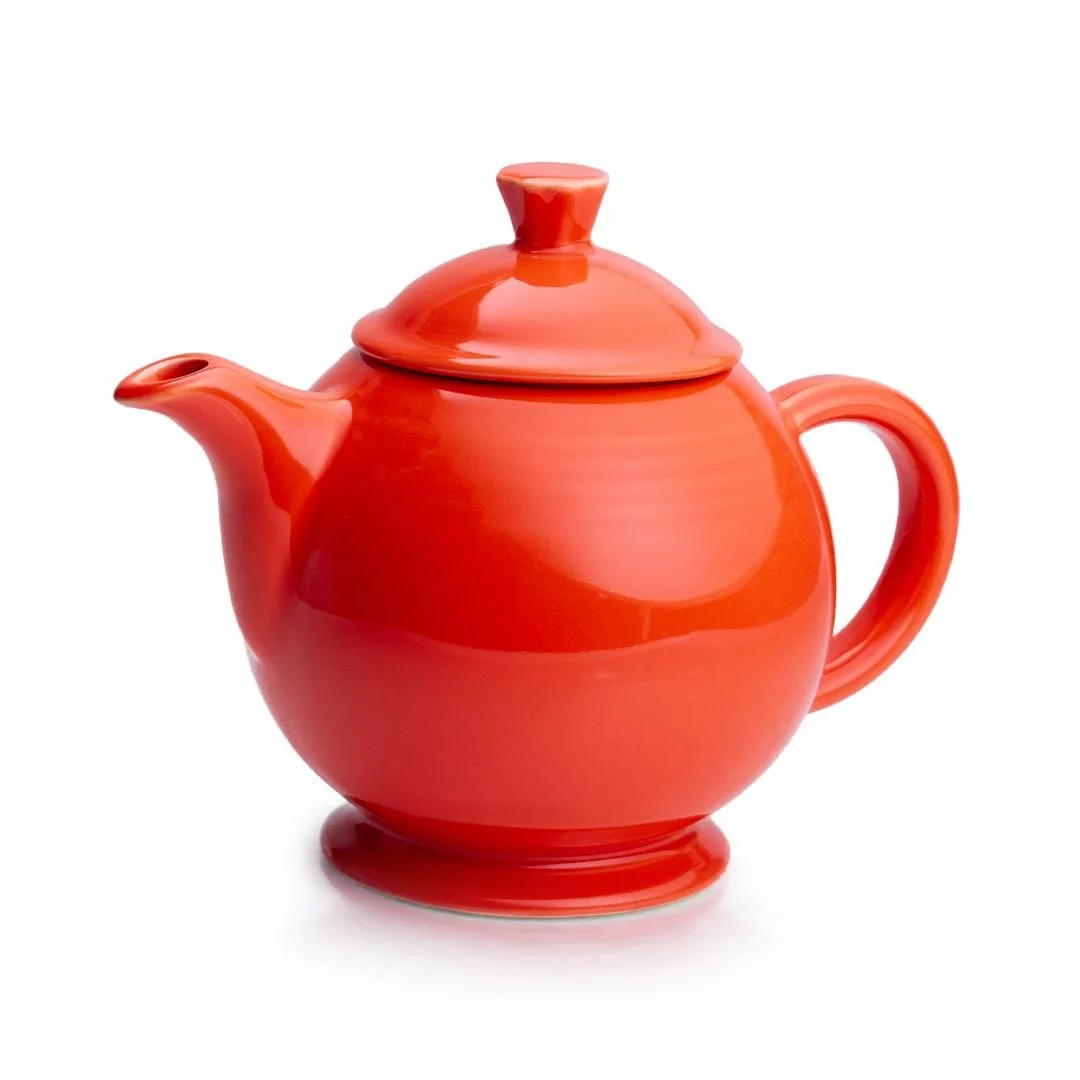 Fiesta® 44oz Teapot | Poppy