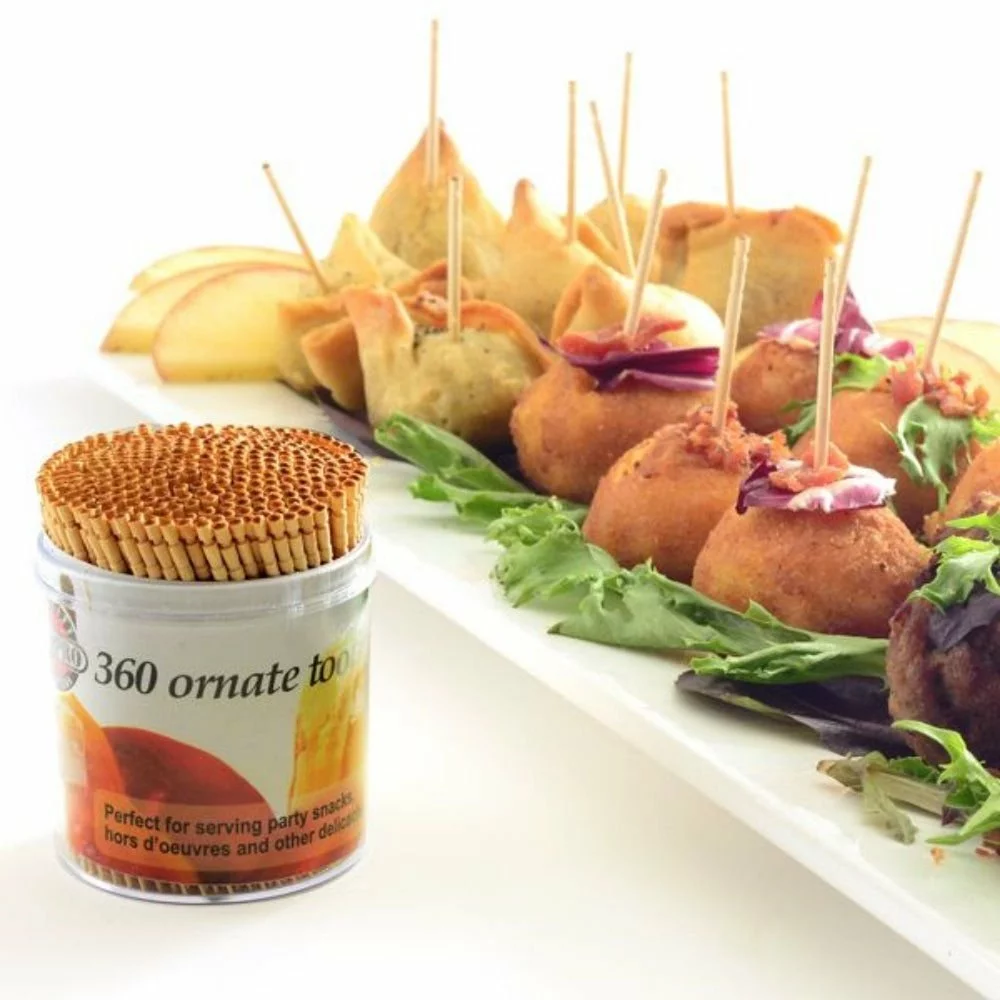 Norpro Ornate Wood Toothpicks (Set Of 360) - Image 3