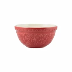 Mason Cash In The Forest S30 (1.25 Qt) Embossed Mixing Bowl | Hedgehog (Red)