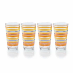 Fiesta® 16oz Cooler Glassware (Set Of 4) | Sienna Sunset
