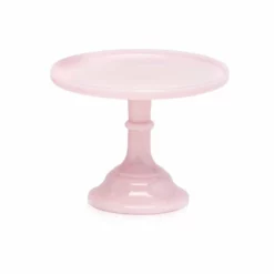 Mosser Glass 9" Cake Plate | Crown Tuscan