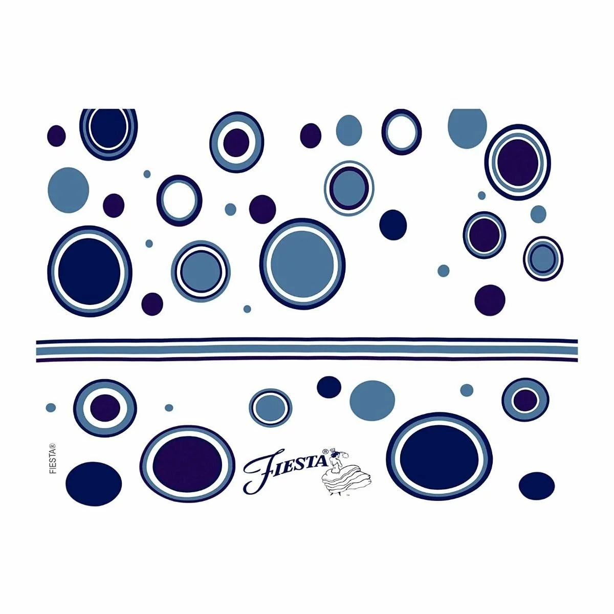 Tervis® 24oz Double-Walled Insulated Tumbler With Lid | Fiesta® Dots - Lapis - Image 2