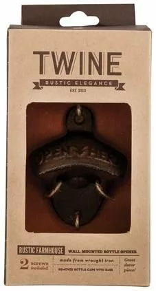 True Brands Bottle Opener - Rustic Wall-Mounted Farmhouse Style - Image 2