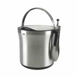 OXO SteeL Ice Bucket & Tong Set