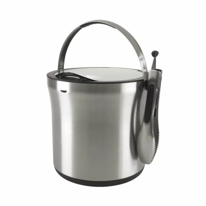 OXO SteeL Ice Bucket & Tong Set