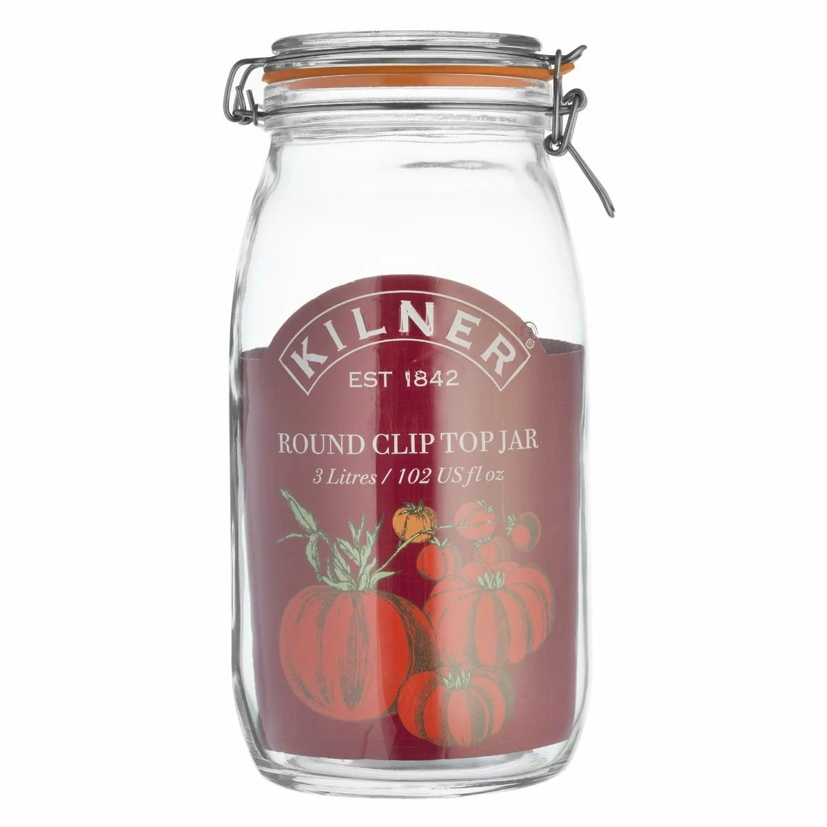 Kilner Swing Top Round Glass Jar | 3L - Image 2