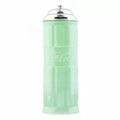 TableCraft Coca-Cola Jadeite Straw Jar