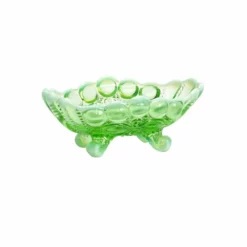 Mosser Glass Eye Winker Jam Dish | Green Opal
