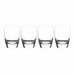 Luigi Bormioli 12oz Michelangelo Masterpiece Double Old Fashioned Glass | Set Of 4