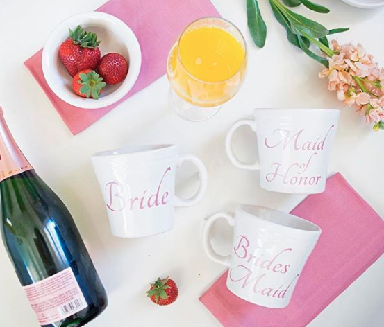 Fiesta® 15oz Tapered Mug | Bridal Collection "Maid Of Honor" - Image 2