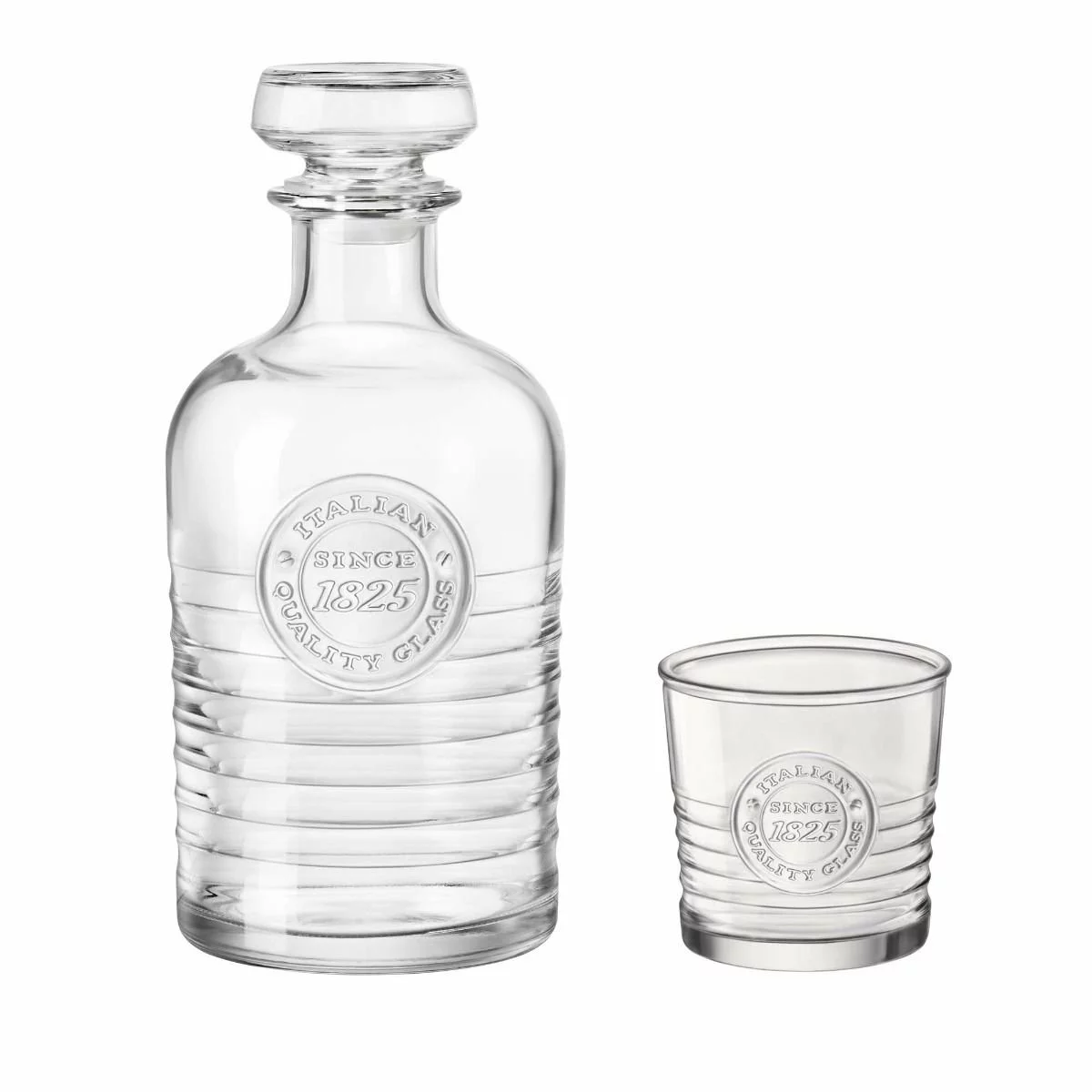 Bormioli Rocco Officina Whiskey Set | 7-Piece - Image 2