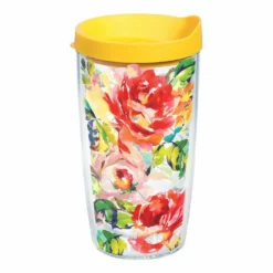 Tervis® 16oz Double-Walled Insulated Tumbler With Lid | Fiesta® Floral Bouquet - Yellow