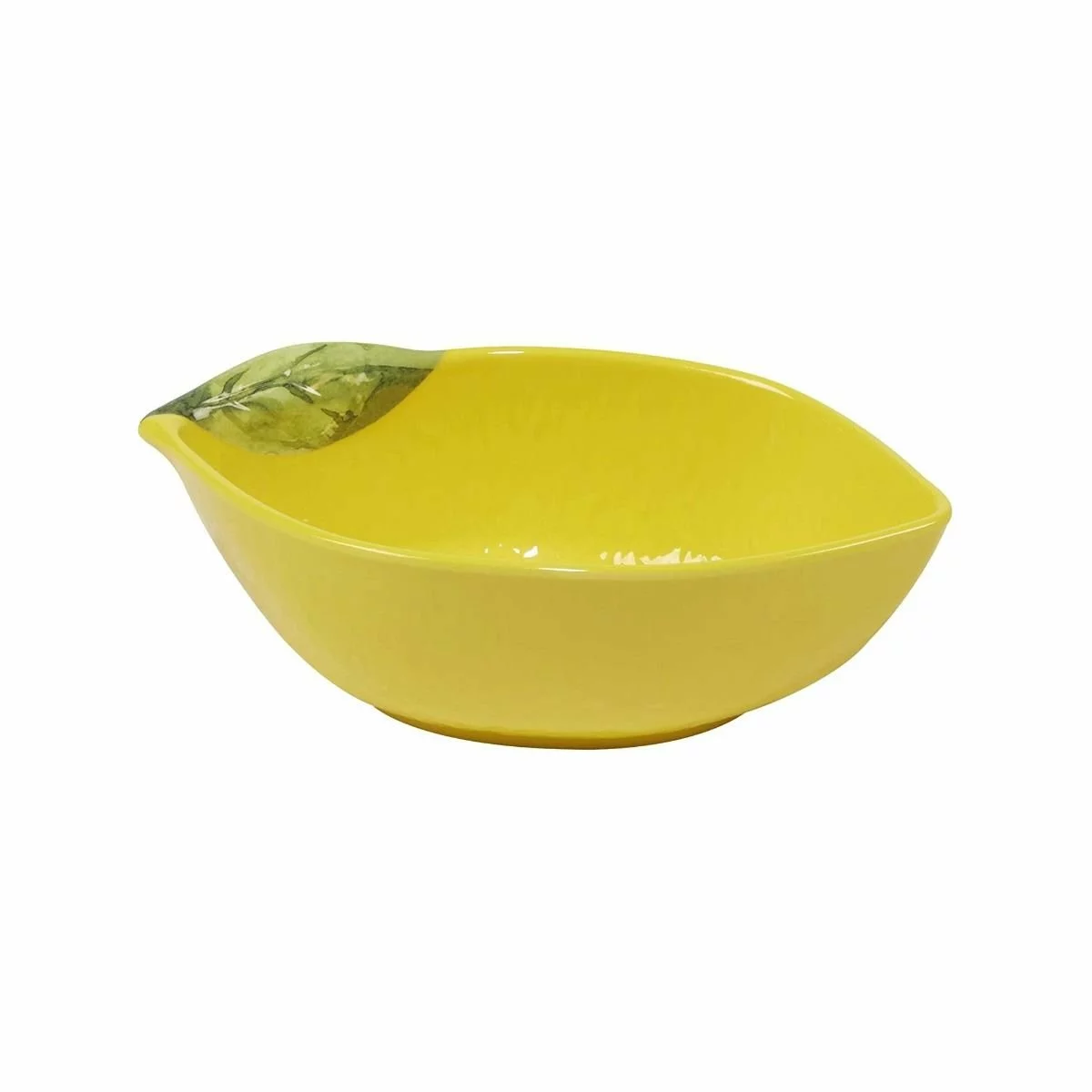 Certified International 5-Piece Melamine 3-D Lemon Serving Bowl Set | Lemon Zest - Image 3