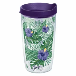 Tervis® 16oz Double-Walled Insulated Tumbler With Lid | Fiesta® Palm Tropical