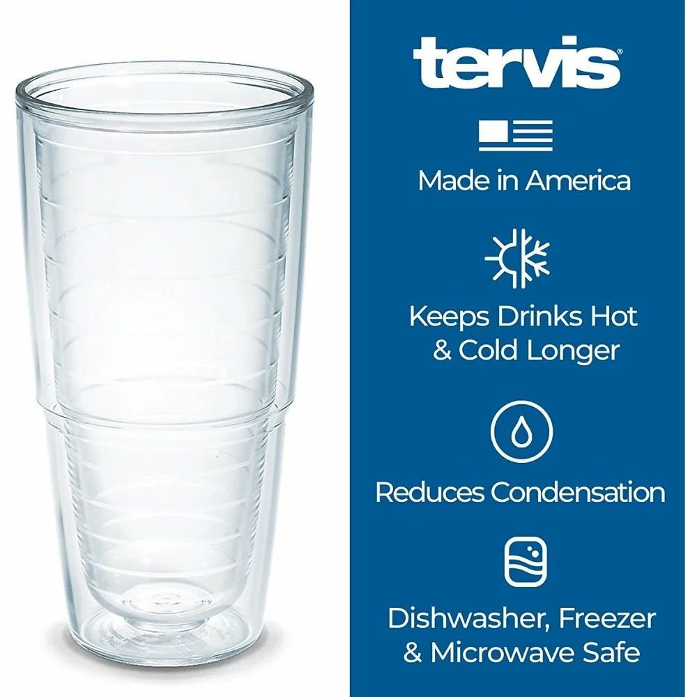Tervis® 24oz Double-Walled Insulated Tumbler With Lid | Fiesta® Calypso - Sunny - Image 3