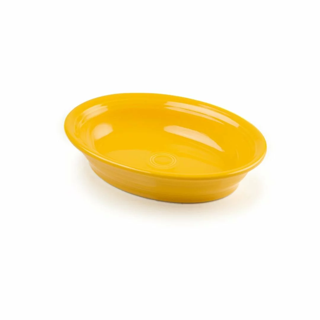 Fiesta® 40oz Oval Vegetable Bowl | Daffodil