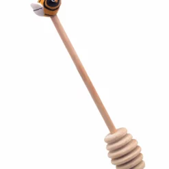 Harold Import Company Harold Imports Bumble Bee Wood Honey Dipper