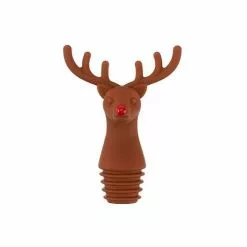 True Brands Reindeer Bottle Stopper