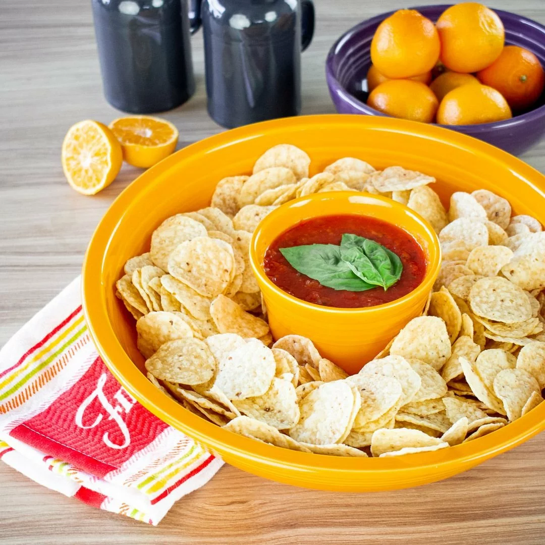 Fiesta® 2-Piece Chip & Dip Set | Butterscotch - Image 2