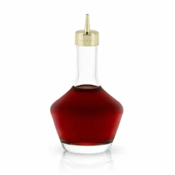 Viski® Bitters Bottle With Gold Dasher Top